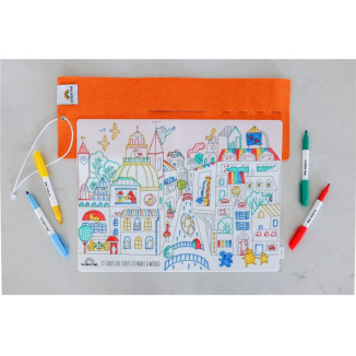 Scribble Mat  Diversity 4 rotul.