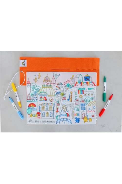 Scribble Mat  Diversity 4 rotul.