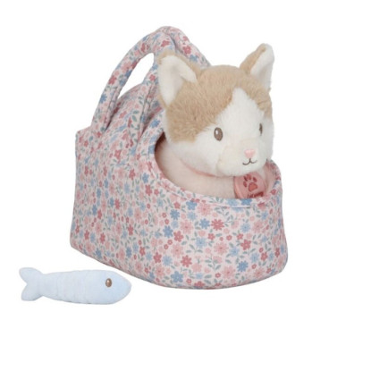 Gatito peluche con bolsa LITTLE DUTCH