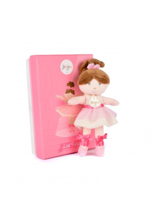Mi muñeca bailarina - Blanca - 25 cm DOUDOU ET COMPAGNIE