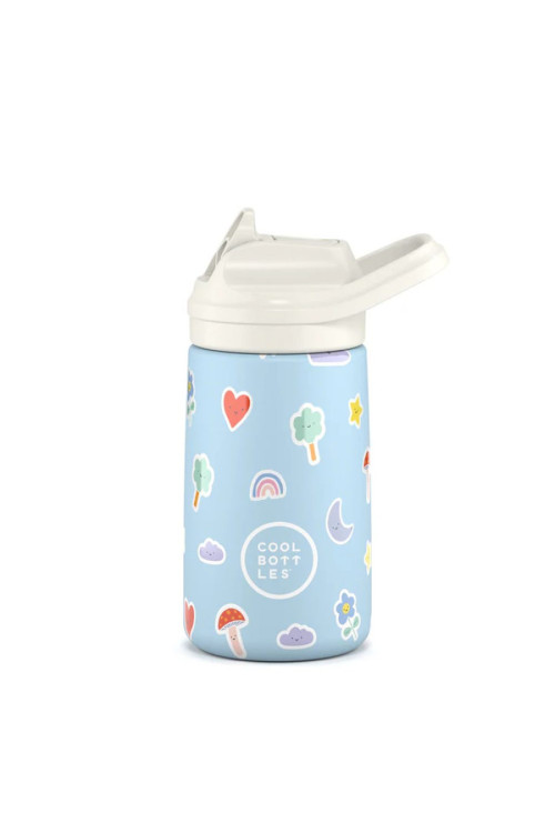 The Kiddie Bottle - Rainbow Clouds 350ml COOL BOTTLES