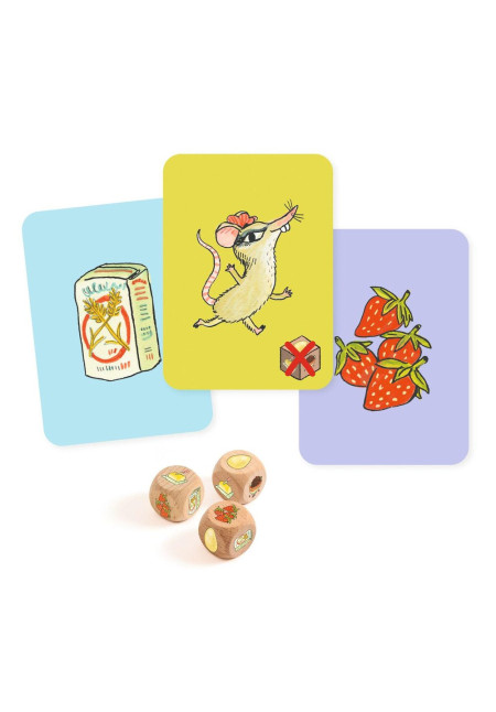 Juego de dados Sugarcake DJECO