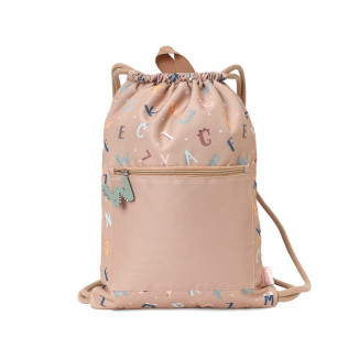 Mochila saco impermeable Funny Letters TUTETE