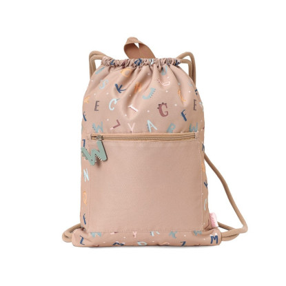 Mochila saco impermeable Funny Letters TUTETE