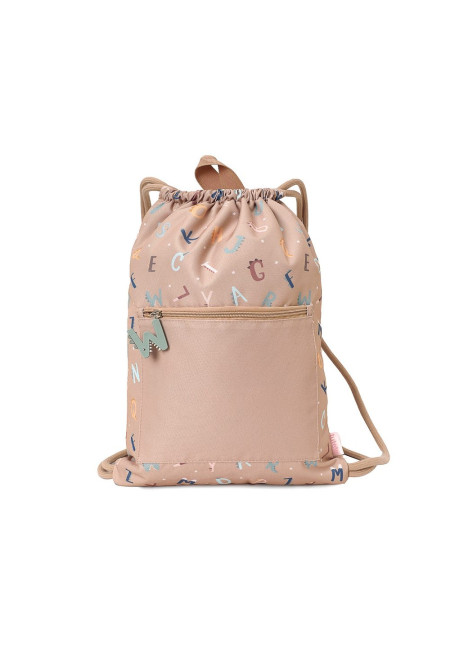 Mochila saco impermeable Funny Letters TUTETE