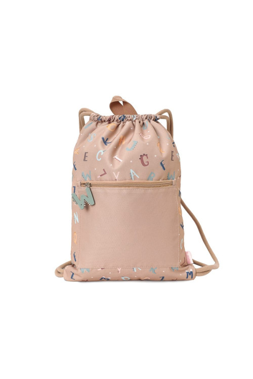 Mochila saco impermeable Funny Letters TUTETE