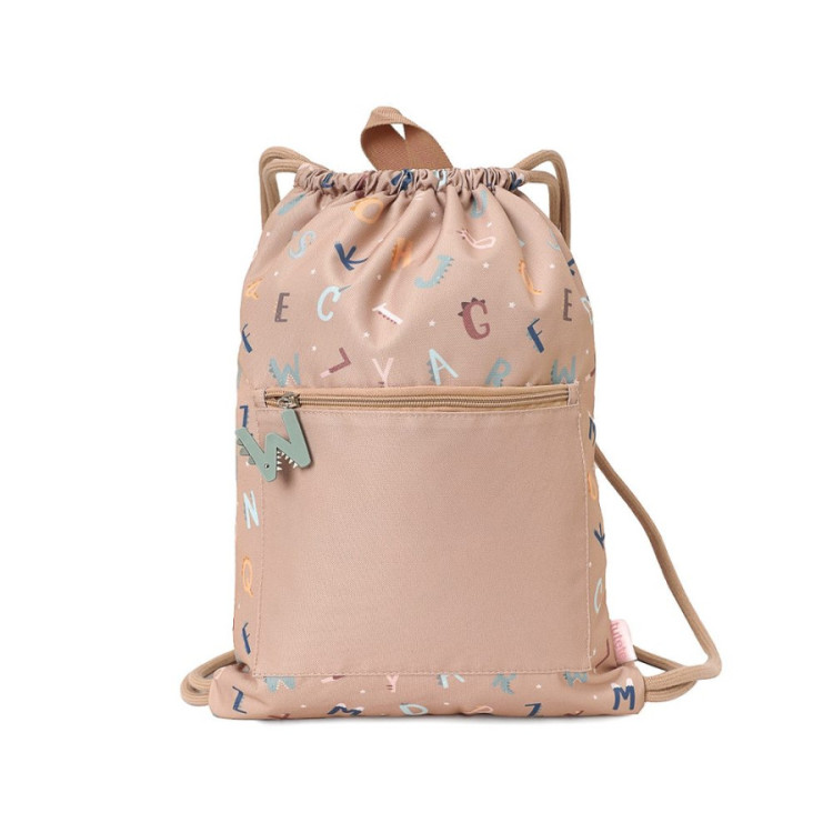 Mochila saco impermeable Funny Letters TUTETE
