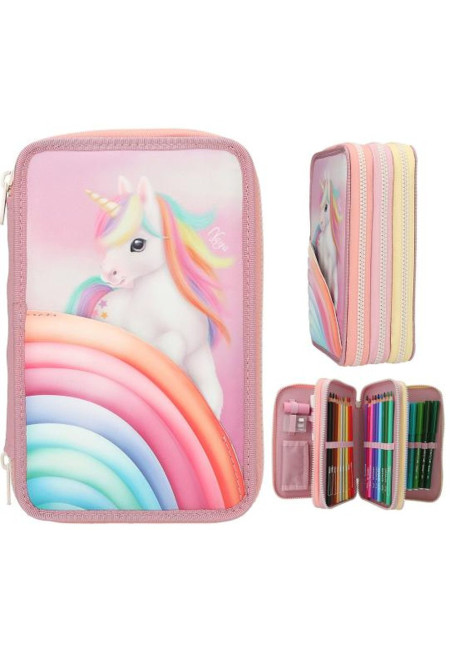 Estuche triple arcoiris Ylvi y los unicornios BY DEPESCHE