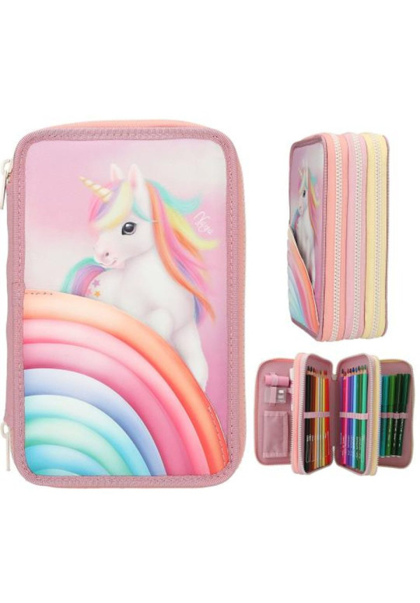 Estuche triple arcoiris Ylvi y los unicornios BY DEPESCHE