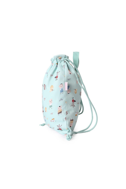 Mochila saco tela The Three Little Pigs TUTETE