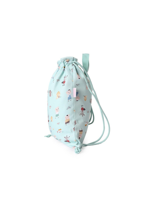 Mochila saco tela The Three Little Pigs TUTETE