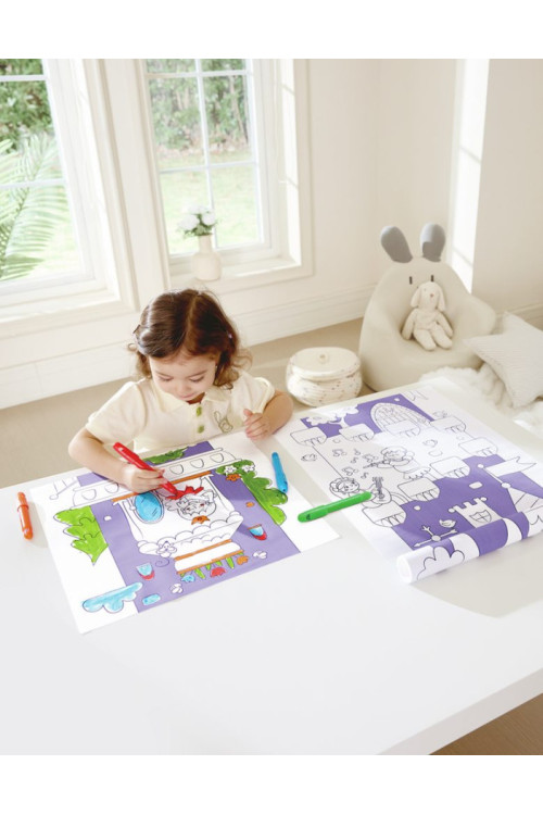 Rollo de Papel para Garabatos de Castillos HAPE