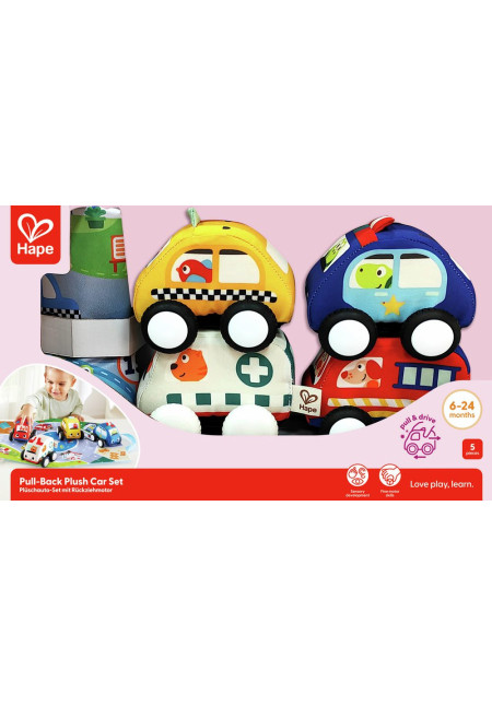 Set de Coches de Peluche HAPE