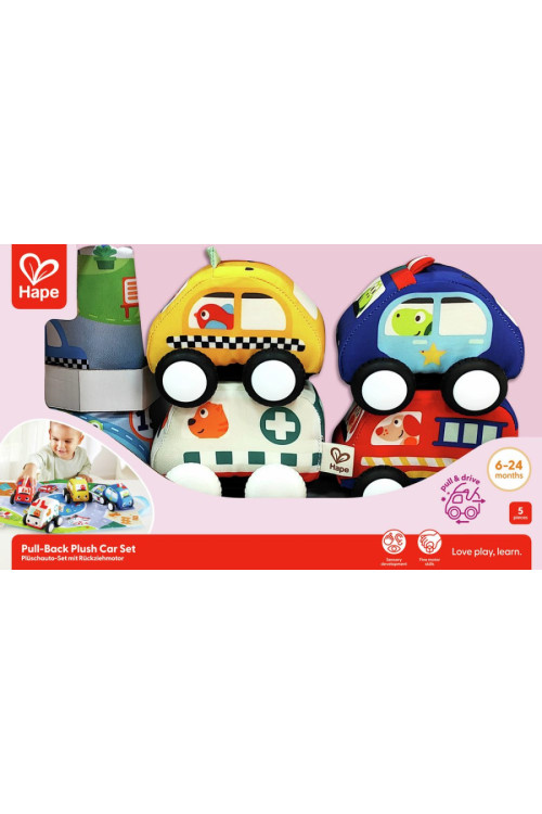 Set de Coches de Peluche HAPE Set de Coches de Peluche HAPE