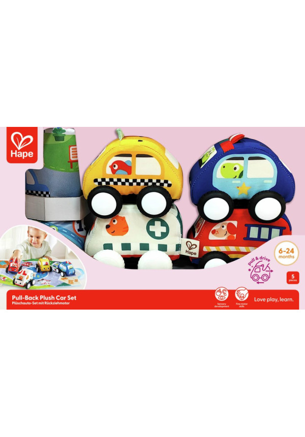 Set de Coches de Peluche HAPE