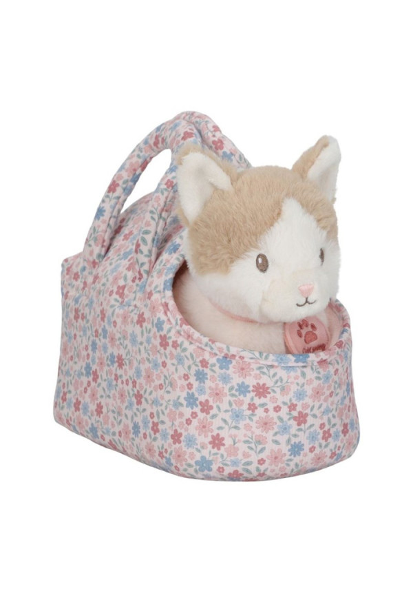 Gatito peluche con bolsa LITTLE DUTCH