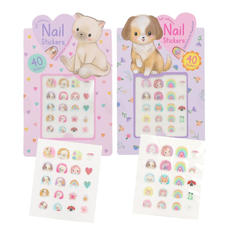 Pegatinas para uñas con motivos de animales Princess Mimi BY DEPESCHE