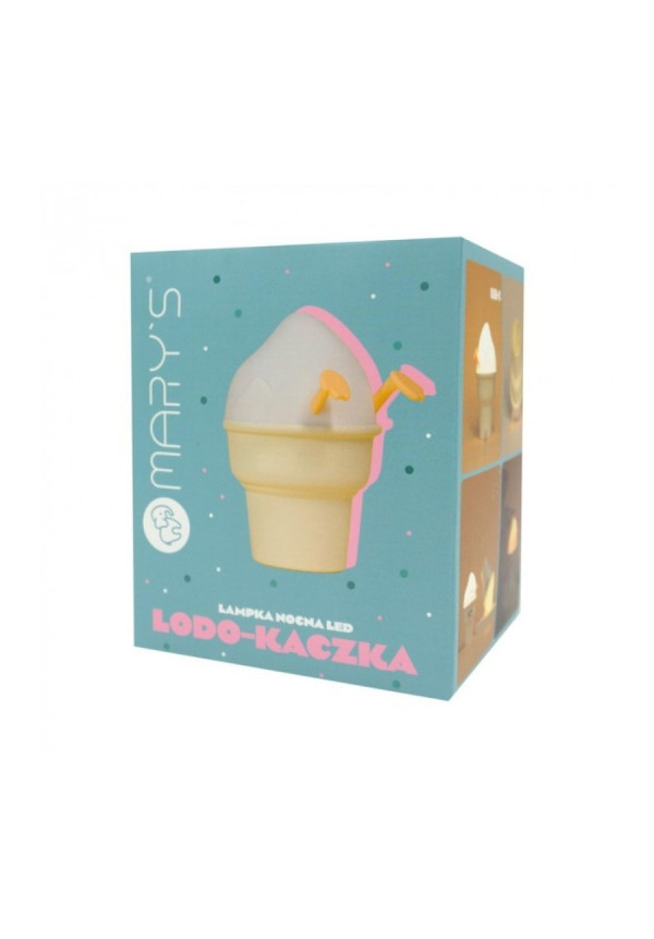 lampara de noche led helado patito MARY´S