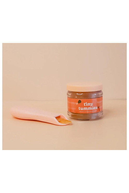 Potito y Cuchara para muñecos pollo asado  TINY HARLOW