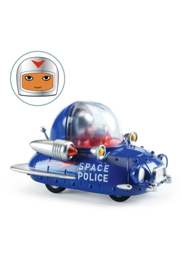 Crazy Motors Space police DJECO
