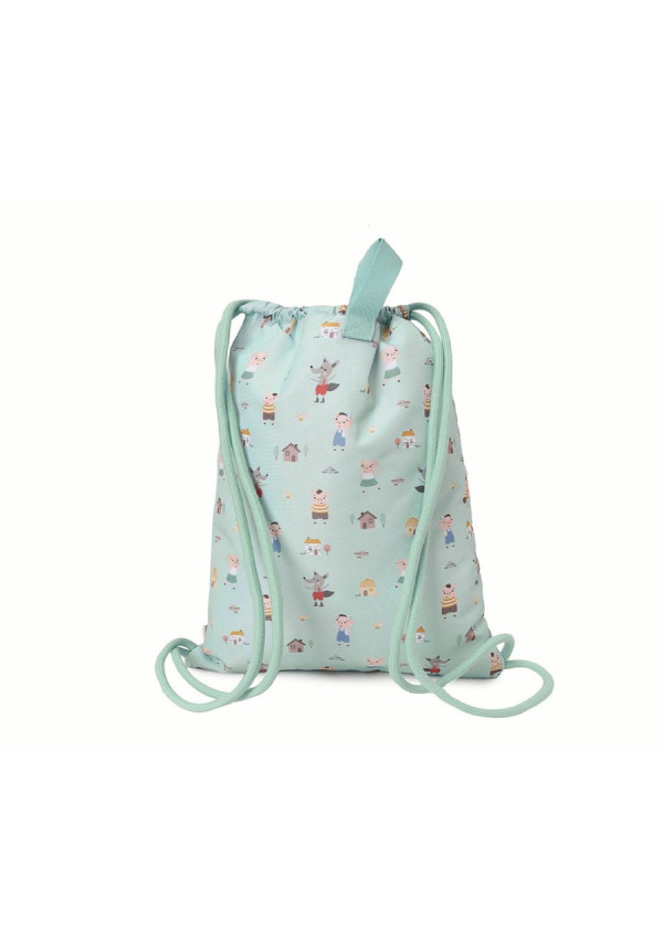 Mochila saco impermeable The Three Little Pigs TUTETE