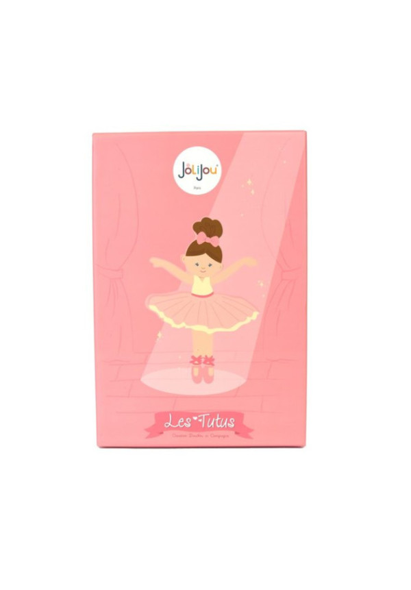 Mi muñeca bailarina - Blanca - 25 cm DOUDOU ET COMPAGNIE