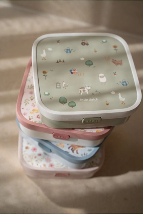 Caja bento grande Little Farm LITTLE DUTCH