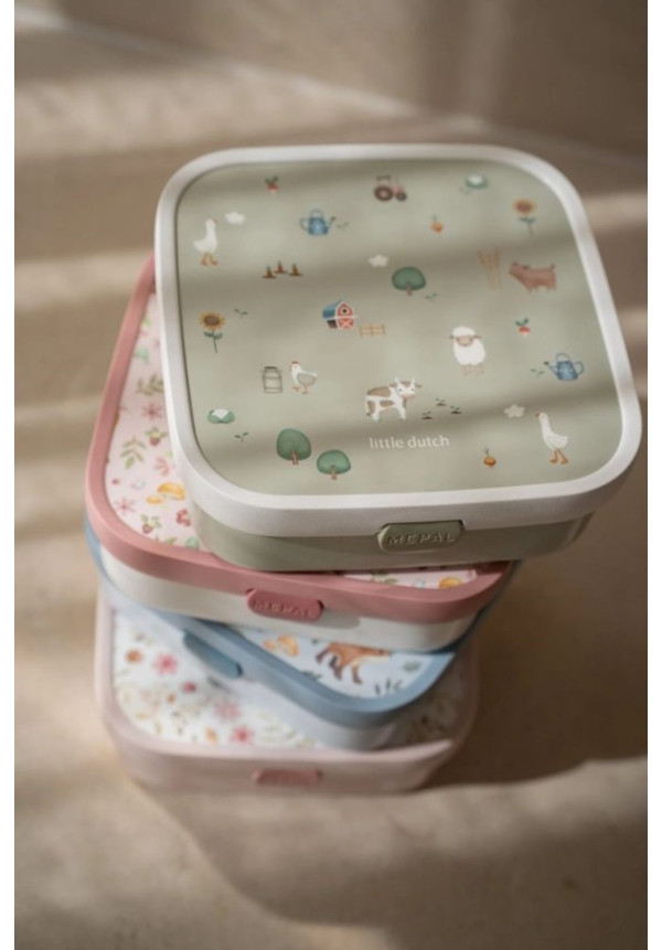 Caja bento grande Little Farm LITTLE DUTCH