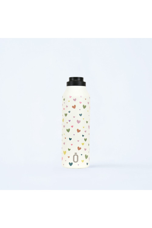 Botella Mii Confeti 60 Corazones nata RUNBOTT