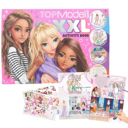 Activity Book XXL Top Model BY DEPESCHE