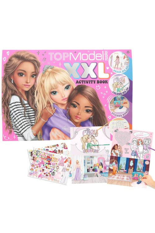 Activity Book XXL Top Model BY DEPESCHE