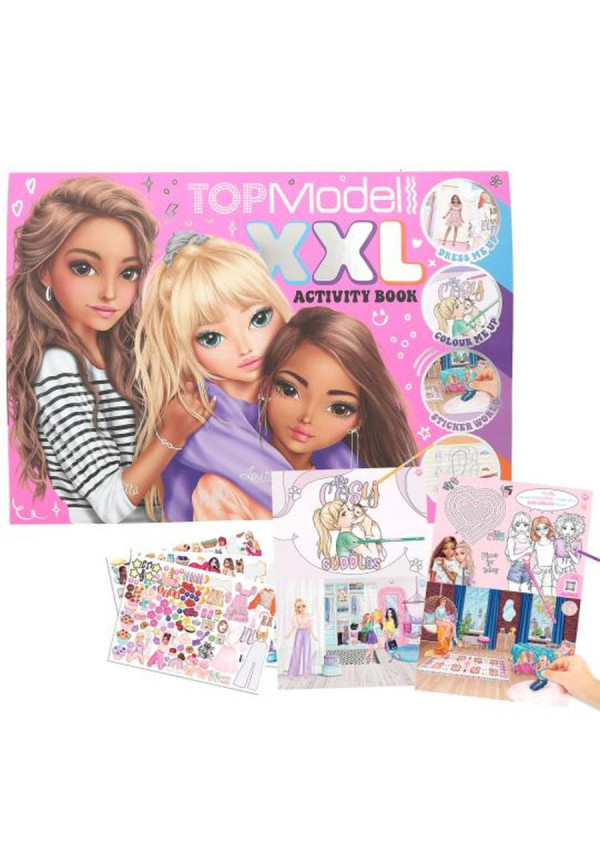 Activity Book XXL Top Model BY DEPESCHE