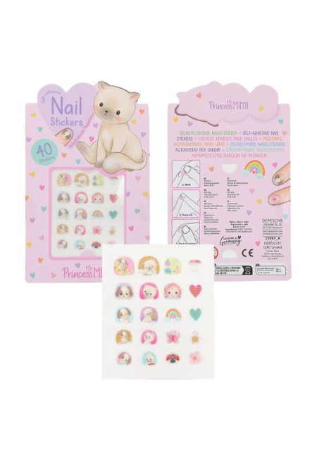 Pegatinas para uñas con motivos de animales Princess Mimi BY DEPESCHE