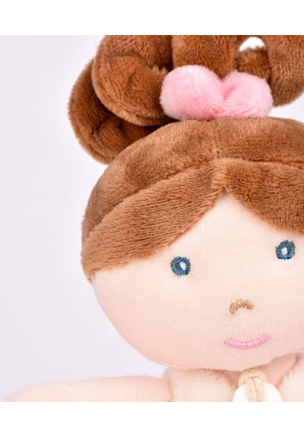 Mi muñeca bailarina - Blanca - 25 cm DOUDOU ET COMPAGNIE
