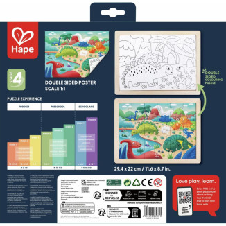 Puzle Dinosaurios HAPE