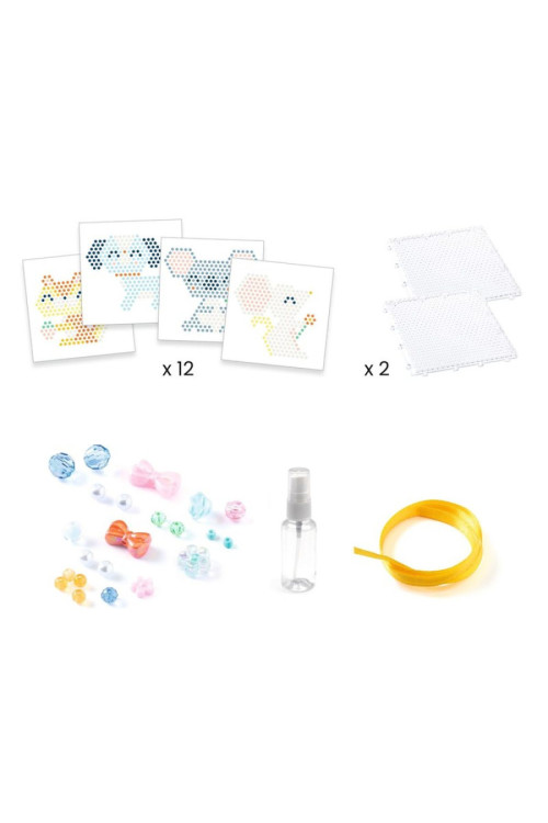 Aqua box taller perlas amigos peludos DJECO