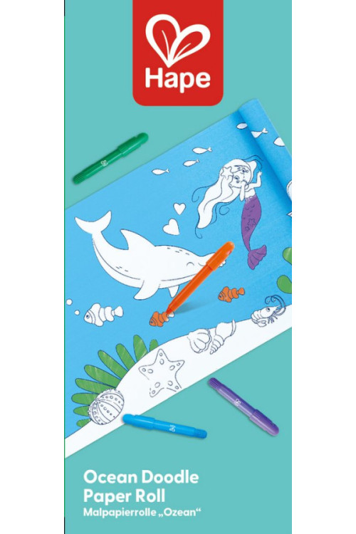 Rollo de Papel para Garabatos Oceánicos HAPE