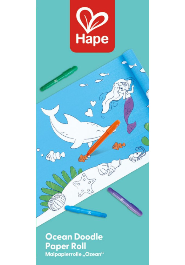 Rollo de Papel para Garabatos Oceánicos HAPE