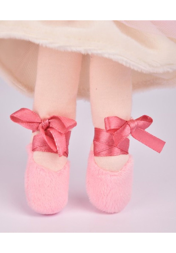 Mi muñeca bailarina - Blanca - 25 cm DOUDOU ET COMPAGNIE