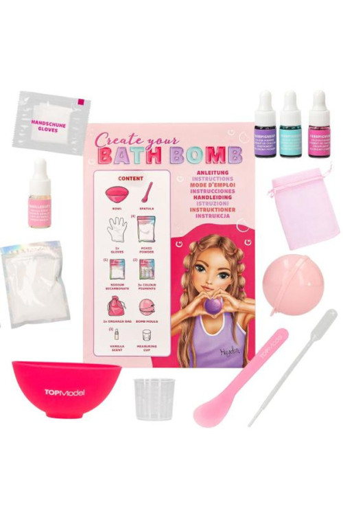 Set de bombas de baño Top Model BY DEPESCHE
