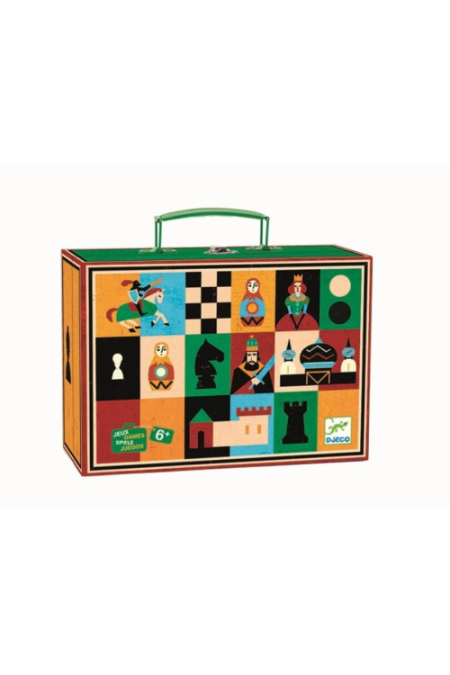 Juego Ajedrez y Damas DJECO