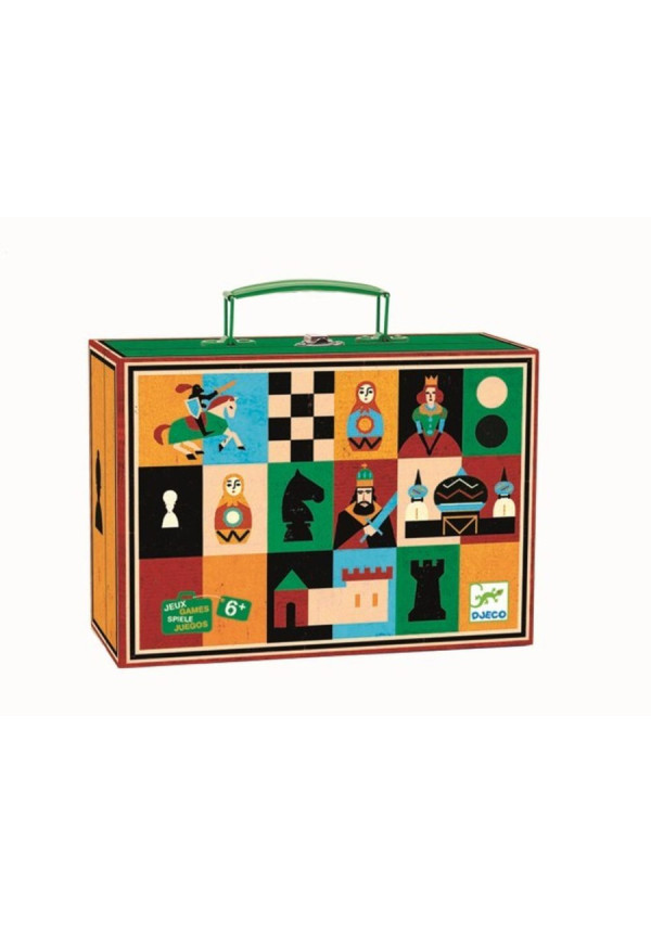 Juego Ajedrez y Damas DJECO