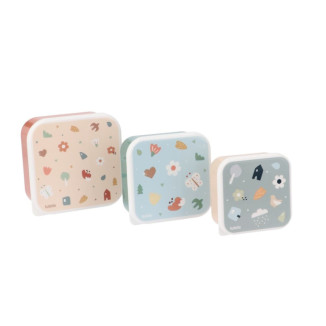3 Cajas Almuerzo Geometric Nature TUTETE