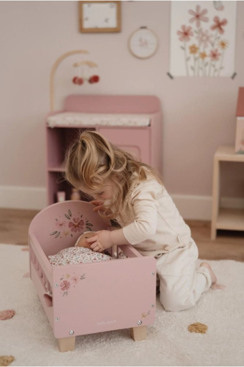 Camita con textil reversible LITTLE DUTCH 