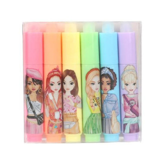 Rotuladores mini fluorescentes borrables Top Model BY DEPESCHE