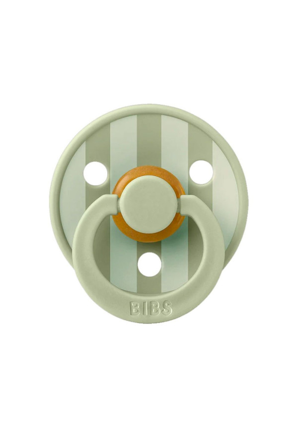 2 Chupetes BIBS Studio Colour Round Pin Sage Mix BIBS