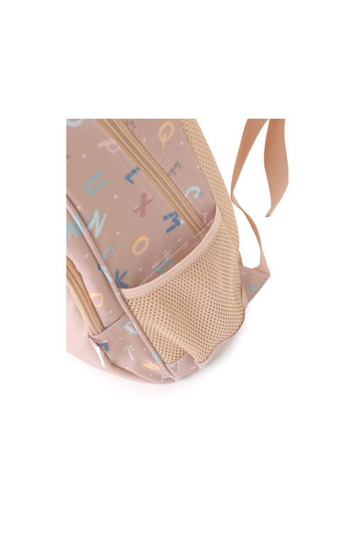 Mochila Mediana Funny Letters + Llavero TUTETE