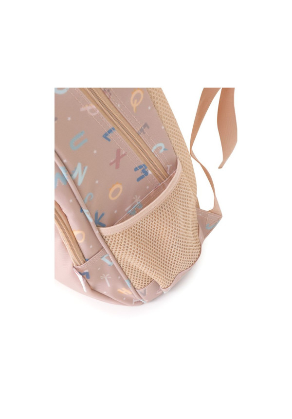 Mochila Mediana Funny Letters + Llavero TUTETE