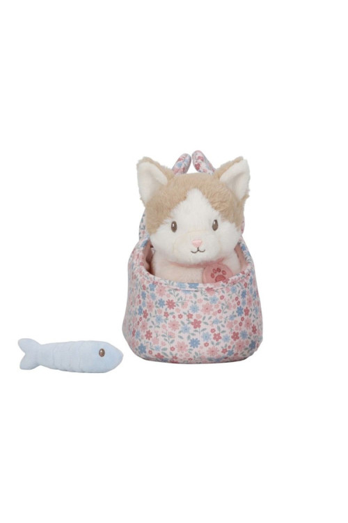 Gatito peluche con bolsa LITTLE DUTCH