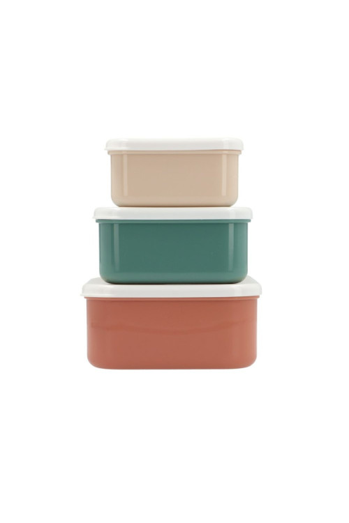 3 Cajas Almuerzo Geometric Nature TUTETE